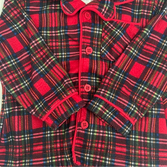 Little Me Plaid Pajamas, Size 18 Months - Picture 2 of 5